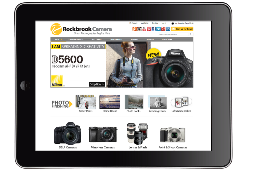 Rockbrook Camera | Home Page Art